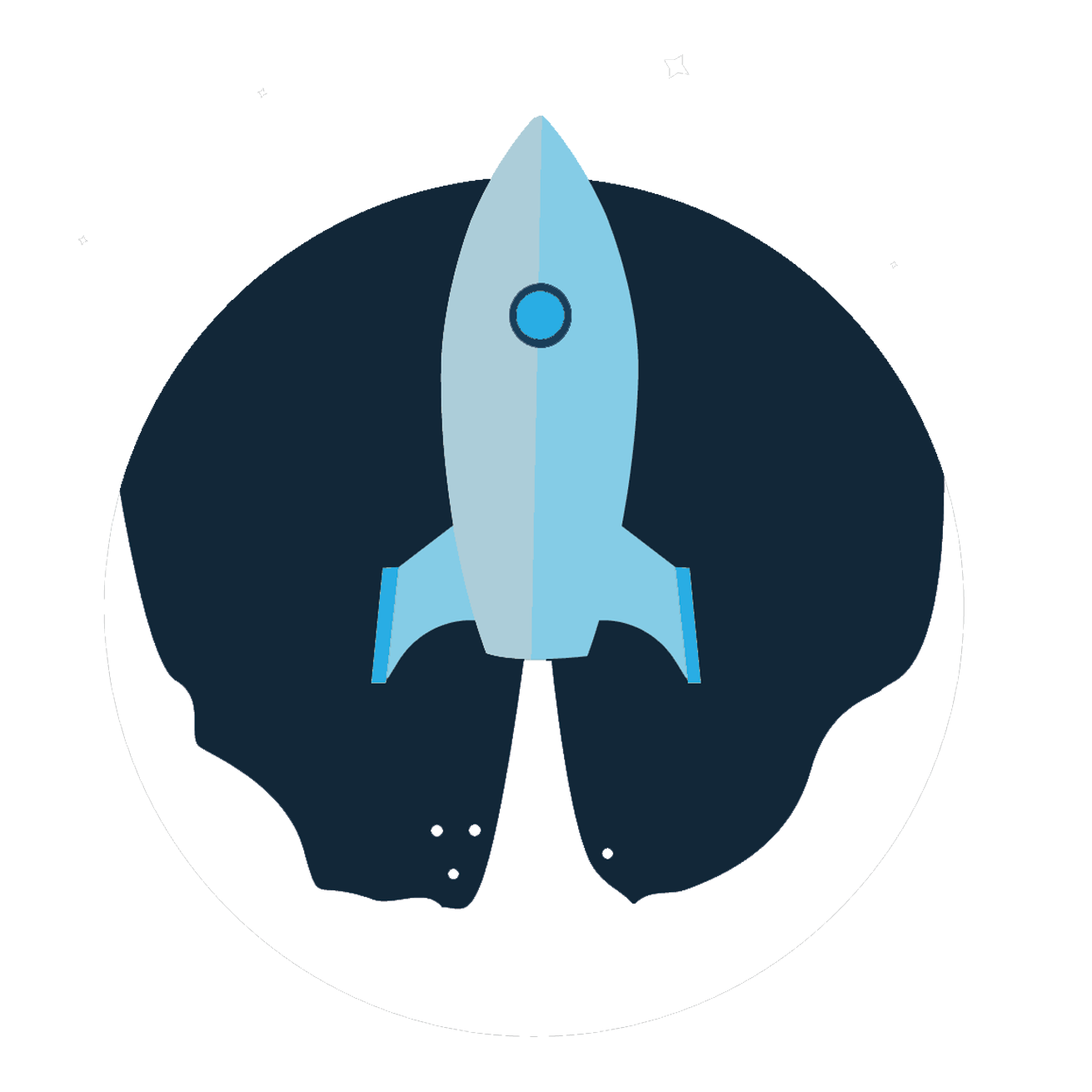 impact rocket graphic